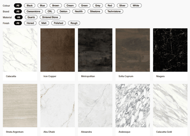 Plan-it Stone Materials range